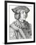 'Portrait of Emperor Maximilian I', 1511, (1906)-Albrecht Durer-Framed Giclee Print