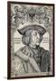 Portrait of Emperor Maximilian I, C. 1519-Albrecht Dürer-Framed Giclee Print