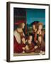 Portrait of Emperor Maximilian I with His Family, 1516-1520-Bernhard Strigel-Framed Giclee Print