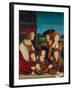 Portrait of Emperor Maximilian I with His Family, 1516-1520-Bernhard Strigel-Framed Giclee Print