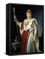 Portrait of Emperor Napoléon I Bonaparte, C1804-Francois Pascal Simon Gerard-Framed Stretched Canvas