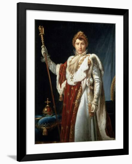 Portrait of Emperor Napoléon I Bonaparte, C1804-Francois Pascal Simon Gerard-Framed Giclee Print