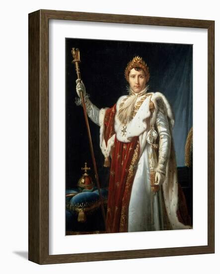 Portrait of Emperor Napoléon I Bonaparte, C1804-Francois Pascal Simon Gerard-Framed Giclee Print