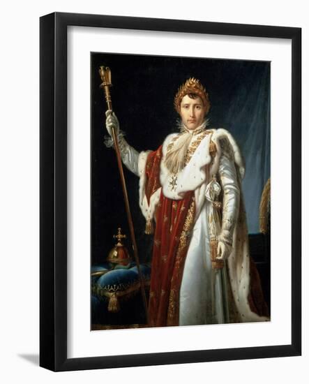 Portrait of Emperor Napoléon I Bonaparte, C1804-Francois Pascal Simon Gerard-Framed Giclee Print