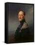 Portrait of Emperor Nicholas I, (1796-185), 1852-Franz Kruguer-Framed Stretched Canvas