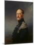 Portrait of Emperor Nicholas I, (1796-185), 1852-Franz Kruguer-Mounted Giclee Print