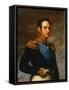 Portrait of Emperor Nicholas I, 1826-Vasily Tropinin-Framed Stretched Canvas