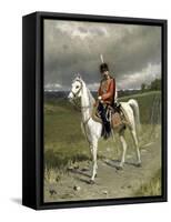Portrait of Emperor Nicholas II (1868-191), 1907-Alexander Vladimirovich Makovsky-Framed Stretched Canvas