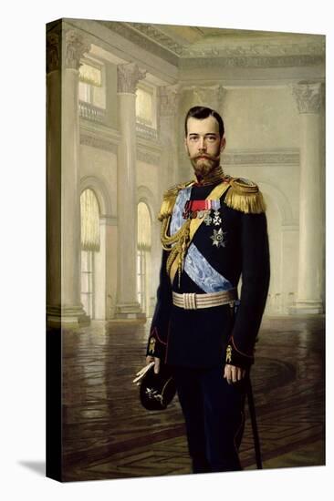 Portrait of Emperor Nicholas II, 1900-Baron Ernest Friedrich Von Liphart-Stretched Canvas