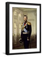 Portrait of Emperor Nicholas II, 1900-Baron Ernest Friedrich Von Liphart-Framed Giclee Print