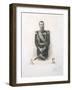 Portrait of Emperor Nicholas II with Remarque-Portraits of Emperors Alexander I and Nicholas I-Mikhail Viktorovich Rundaltsov-Framed Giclee Print