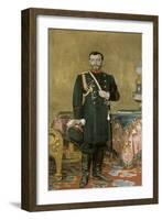 Portrait of Emperor Nicholas II-Ilya Efimovich Repin-Framed Giclee Print