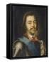 Portrait of Emperor Peter I the Great (1672-172), Early 18th C-Ivan Nikitich Nikitin-Framed Stretched Canvas