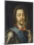Portrait of Emperor Peter I the Great (1672-172), Early 18th C-Ivan Nikitich Nikitin-Mounted Giclee Print