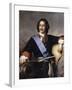 Portrait of Emperor Peter I the Great (1672-172)-Paul Hippolyte Delaroche-Framed Premium Giclee Print