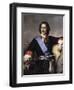 Portrait of Emperor Peter I the Great (1672-172)-Paul Hippolyte Delaroche-Framed Giclee Print