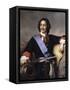 Portrait of Emperor Peter I the Great (1672-172)-Paul Hippolyte Delaroche-Framed Stretched Canvas