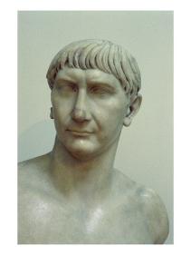 'Portrait of Emperor Trajan' Giclee Print - Roman | AllPosters.com
