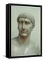 Portrait of Emperor Trajan-Roman-Framed Stretched Canvas