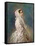 Portrait of Empress Alexandra Fyodorovna (Charlotte of Prussi), 1856-Franz Xaver Winterhalter-Framed Stretched Canvas