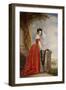 Portrait of Empress Alexandra Fyodorovna (Charlotte of Prussi), Emperor's Nicholas I Wife-Christina Robertson-Framed Giclee Print