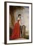 Portrait of Empress Alexandra Fyodorovna (Charlotte of Prussi), Emperor's Nicholas I Wife-Christina Robertson-Framed Giclee Print