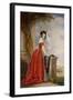 Portrait of Empress Alexandra Fyodorovna (Charlotte of Prussi), Emperor's Nicholas I Wife-Christina Robertson-Framed Giclee Print