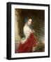 Portrait of Empress Alexandra Fyodorovna (Charlotte of Prussi), Emperor's Nicholas I Wife-Christina Robertson-Framed Giclee Print