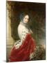 Portrait of Empress Alexandra Fyodorovna (Charlotte of Prussi), Emperor's Nicholas I Wife-Christina Robertson-Mounted Giclee Print