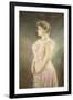 Portrait of Empress Alexandra Fyodorovna of Russia, the Wife of Tsar Nicholas II, 1901-Viktor Karlovich Stemberg-Framed Giclee Print