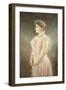 Portrait of Empress Alexandra Fyodorovna of Russia, the Wife of Tsar Nicholas II, 1901-Viktor Karlovich Stemberg-Framed Giclee Print