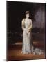 Portrait of Empress Alexandra Fyodorovna of Russia, the Wife of Tsar Nicholas II, 1914-Jakov Jakovlevich Veber-Mounted Giclee Print