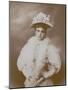 Portrait of Empress Alexandra Fyodorovna, the Wife of Tsar Nicholas II of Russia (1872-191)-null-Mounted Giclee Print