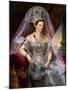 Portrait of Empress Alexandra Fyodorovna-Franz Kruger-Mounted Giclee Print