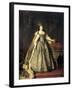 Portrait of Empress Anna Ioannovna, (1693-174), 1730-Louis Caravaque-Framed Giclee Print