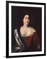 Portrait of Empress Catherine I (1684-172), Early 18th C-Johann-Heinrich Wedekind-Framed Giclee Print