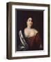 Portrait of Empress Catherine I (1684-172), Early 18th C-Johann-Heinrich Wedekind-Framed Giclee Print