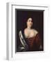 Portrait of Empress Catherine I (1684-172), Early 18th C-Johann-Heinrich Wedekind-Framed Giclee Print