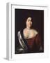 Portrait of Empress Catherine I (1684-172), Early 18th C-Johann-Heinrich Wedekind-Framed Giclee Print