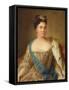 Portrait of Empress Catherine I (1684-1727)-Jean-Marc Nattier-Framed Stretched Canvas