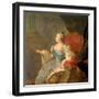 Portrait of Empress Catherine II (1729-179), 1763-Fyodor Stepanovich Rokotov-Framed Giclee Print