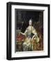 Portrait of Empress Catherine II (1729-179), 1766-Alexei Petrovich Antropov-Framed Giclee Print