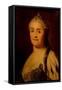 Portrait of Empress Catherine II (1729-179), 1770S-Heinrich Buchholz-Framed Stretched Canvas