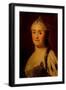 Portrait of Empress Catherine II (1729-179), 1770S-Heinrich Buchholz-Framed Giclee Print