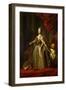 Portrait of Empress Catherine II (1729-179), 1775-1780-Fyodor Stepanovich Rokotov-Framed Giclee Print