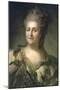 Portrait of Empress Catherine II (1729-179), 1779-Fyodor Stepanovich Rokotov-Mounted Giclee Print