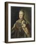 Portrait of Empress Catherine II (1729-179), 1780-Carl Ludwig Johann Christineck-Framed Giclee Print