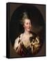 Portrait of Empress Catherine II, (1729-179), 1782-Richard Brompton-Framed Stretched Canvas