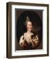 Portrait of Empress Catherine II, (1729-179), 1782-Richard Brompton-Framed Giclee Print