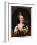 Portrait of Empress Catherine II, (1729-179), 1782-Richard Brompton-Framed Giclee Print